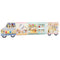 Qaba Wall Busy Board, 5 Activities Sensory Wall Toy for Playroom Nursery Classroom, for Kids 3+ Years