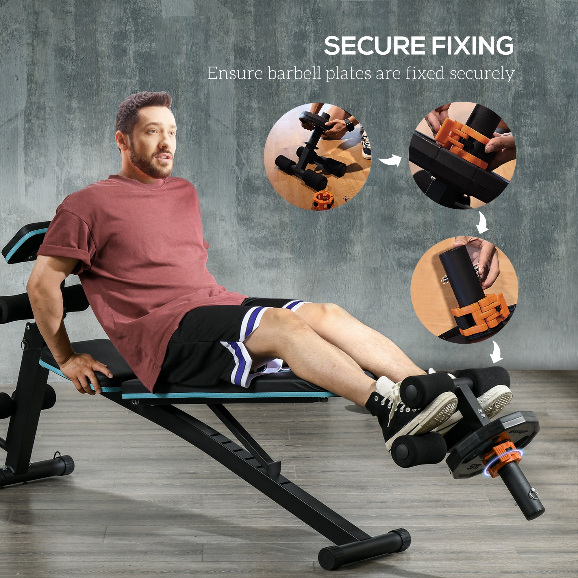 Soozier Tib Bar for Calf Shin Ankle Strengthening Fits 2" Weight Plates Tibialis Trainer 