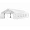 Outsunny Heavy Duty Party Tent, 20' x 40' Large Sun Shade Canopy Tent for Parties, Wedding, Events, BBQ Grill, White