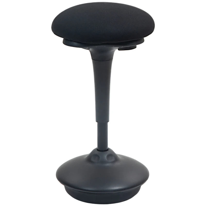 Swivel Standing Desk Chair, Backless Wobble Stool Chair, Adjustable Active Ergonomic Standing Stool with Rocking Motion