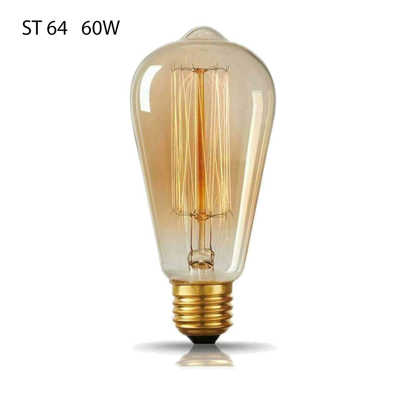 E26 ST64 60W Vintage Retro Industrial Filament Dimmable Bulb~1145