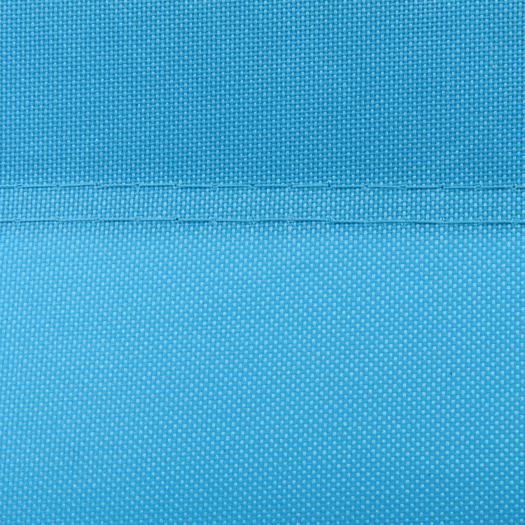 Outsunny Folding Lounge Chair Outdoor Steel Mesh Tanning Recliner with Adjustable Back for Beach Yard Patio Sky Blue 