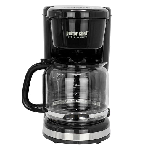 Better Chef 12 Cup 900 Watt Coffee Maker in Black - Free Shipping