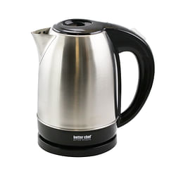 Better Chef 1.7 L Cordless Stainless Steel Electric Tea Kettle - Free Shipping 