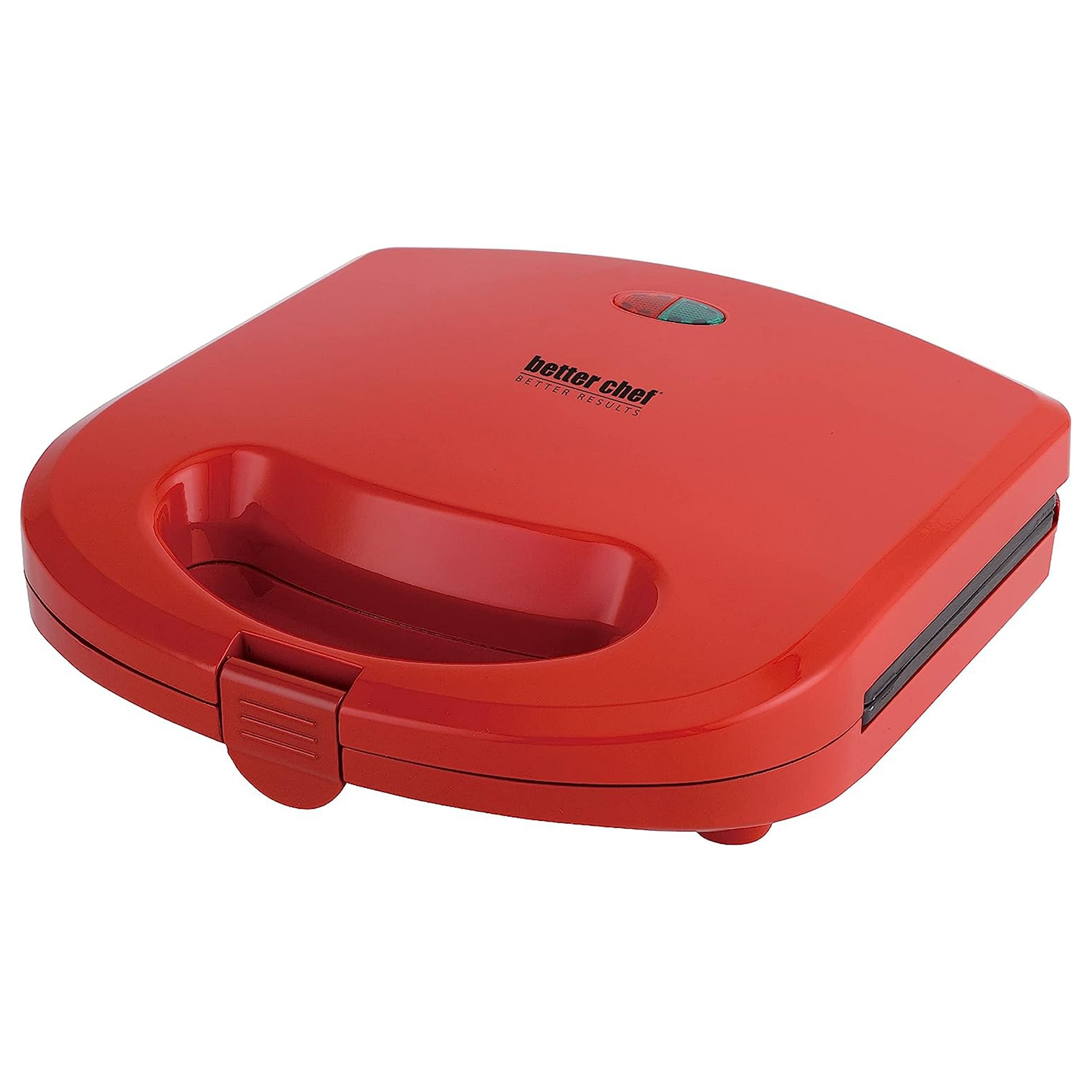 Better Chef Electric Nonstick Waffle Maker in Red - Free Shipping 