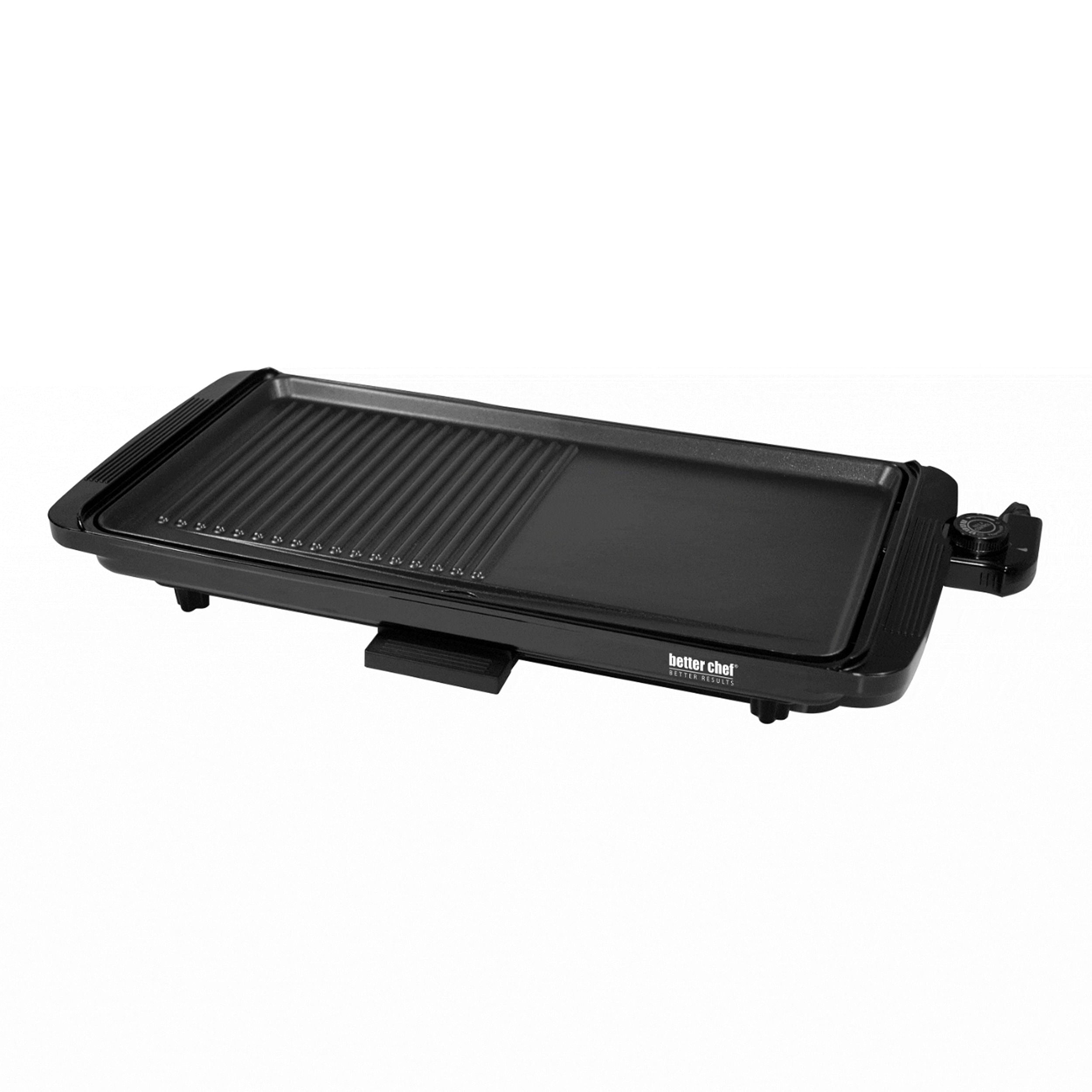 Better Chef 2 in 1 Family Size Electric Counter Top Grill/Griddle - Free Shipping 