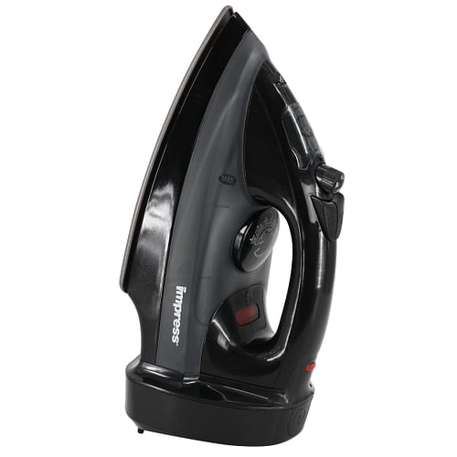 Impress 1200 Watt Cord Winder Garment Iron in Black - Free Shipping