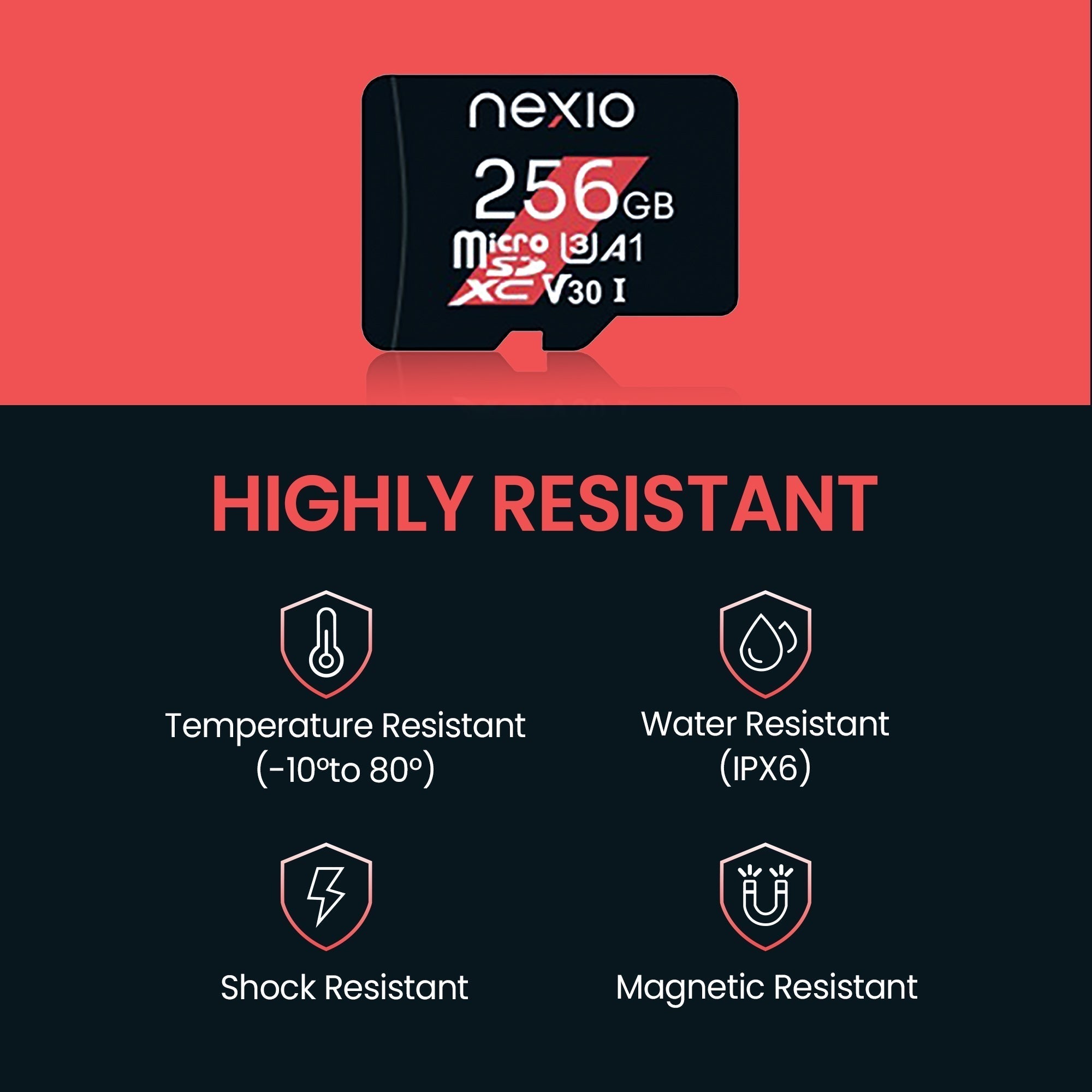 NEXIO High Speed Micro SD/TF card Capacity 256GB 