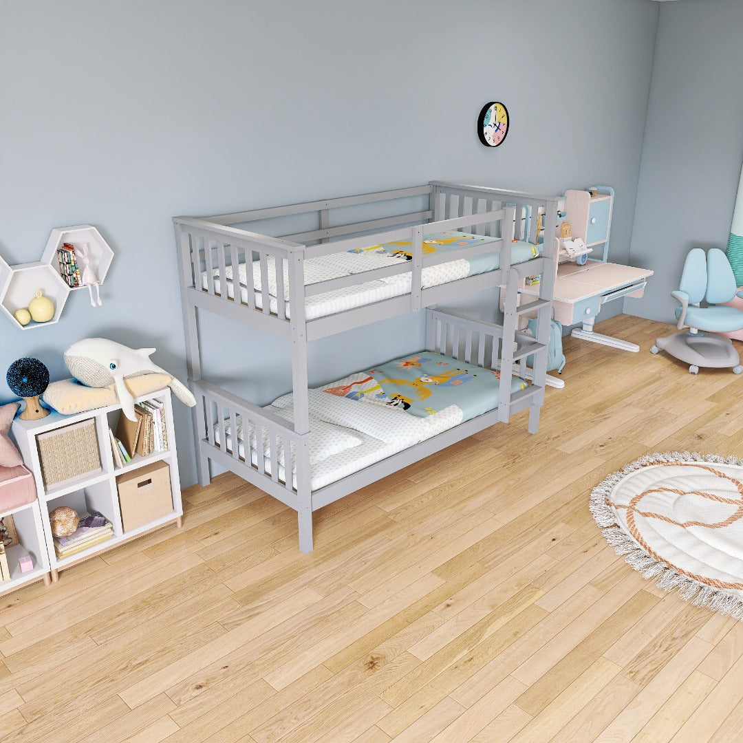 ARDYNAMIC Single Over Single Convertible Bunk Bed 
