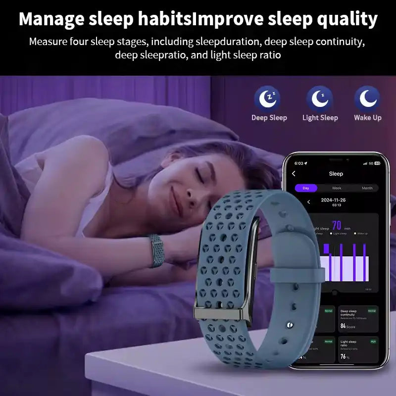TUTT Smart Bracelet | Health and Fitness Tracker | GPS Activity Tracker | Android & iOS H59 LIGE