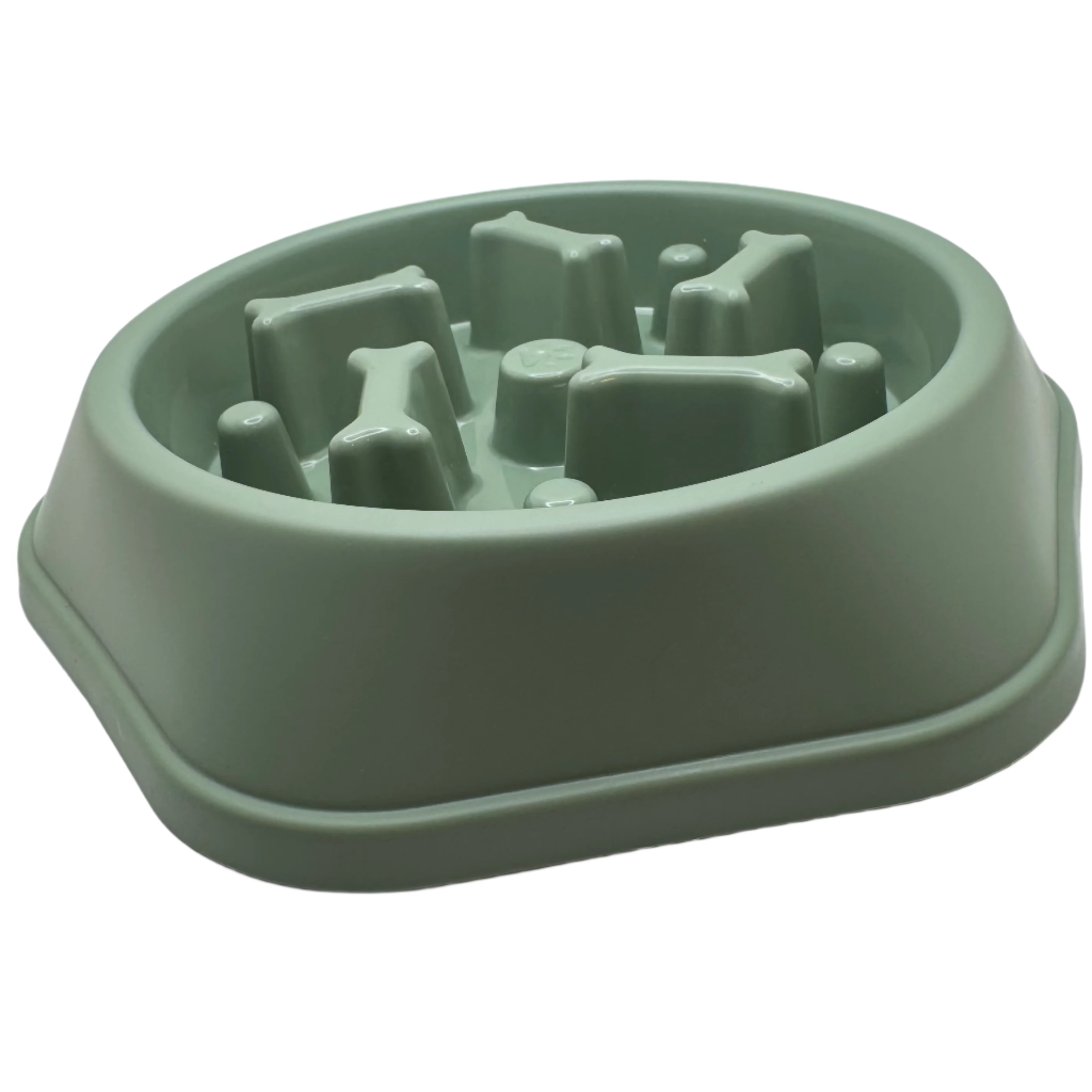 Slow Feeder Dog Bowl – Bone-Shaped for Healthy Eating 