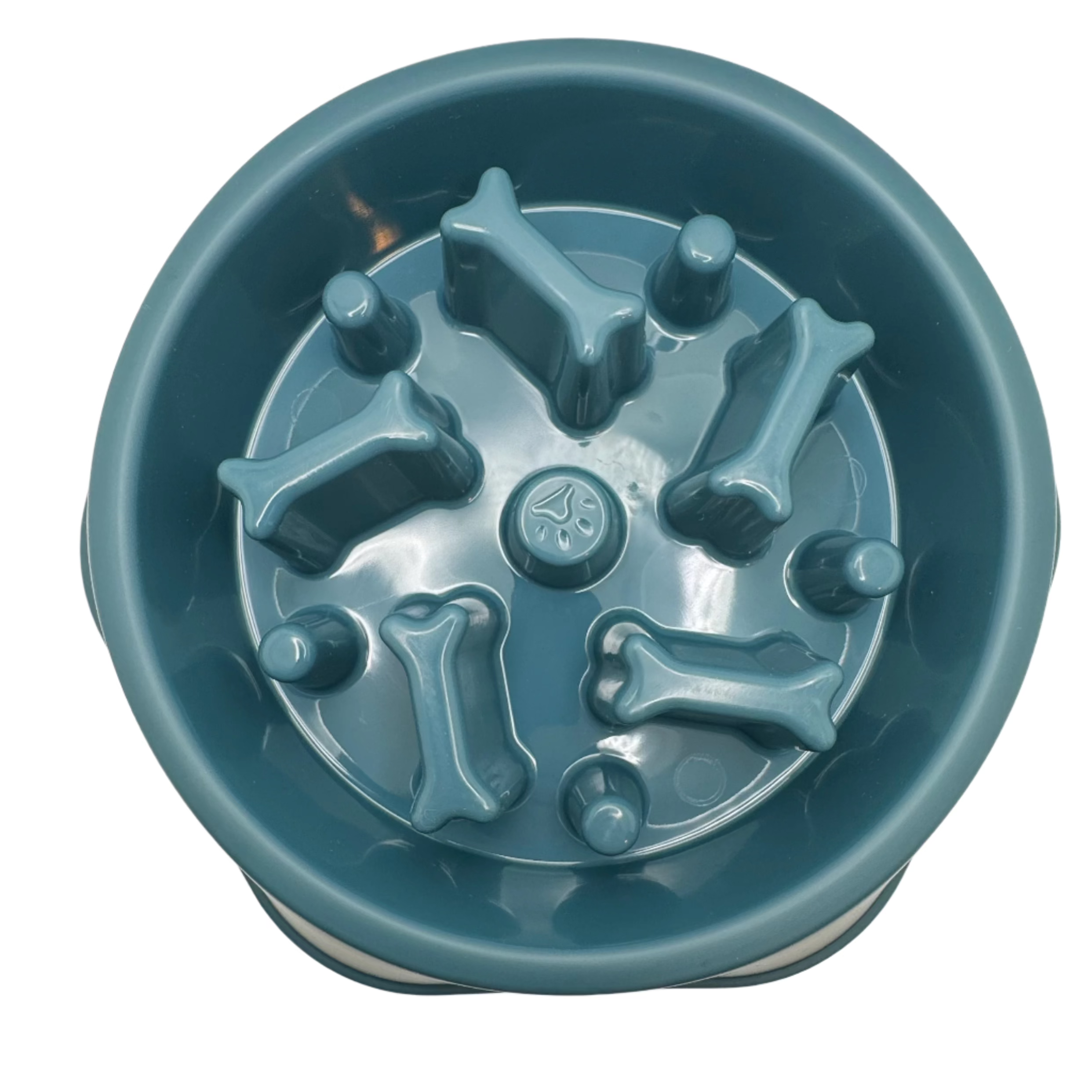 Slow Feeder Dog Bowl – Bone-Shaped for Healthy Eating 