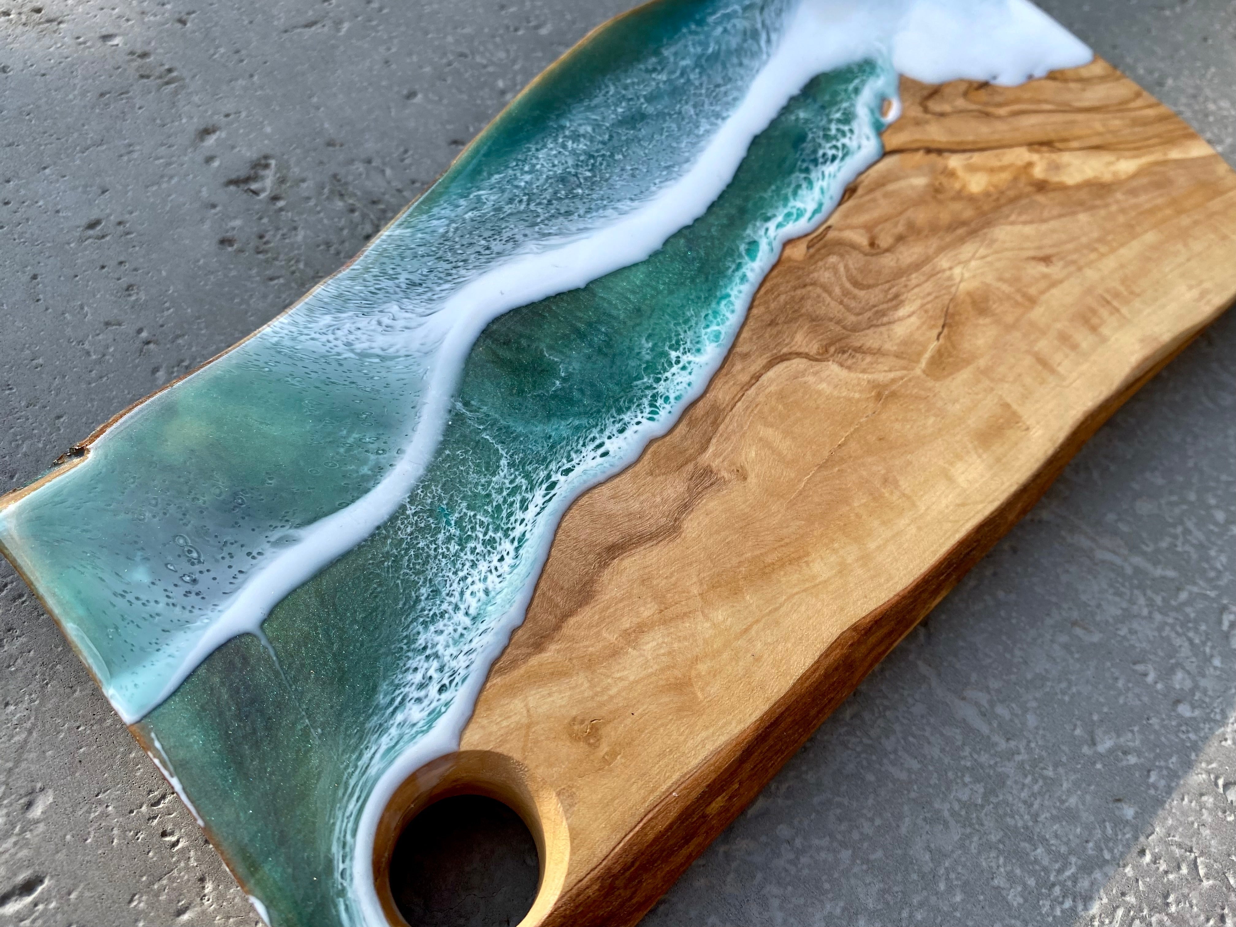 Olive Wood Charcuterie Board 