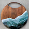 Round Charcuterie Board with Handle 15