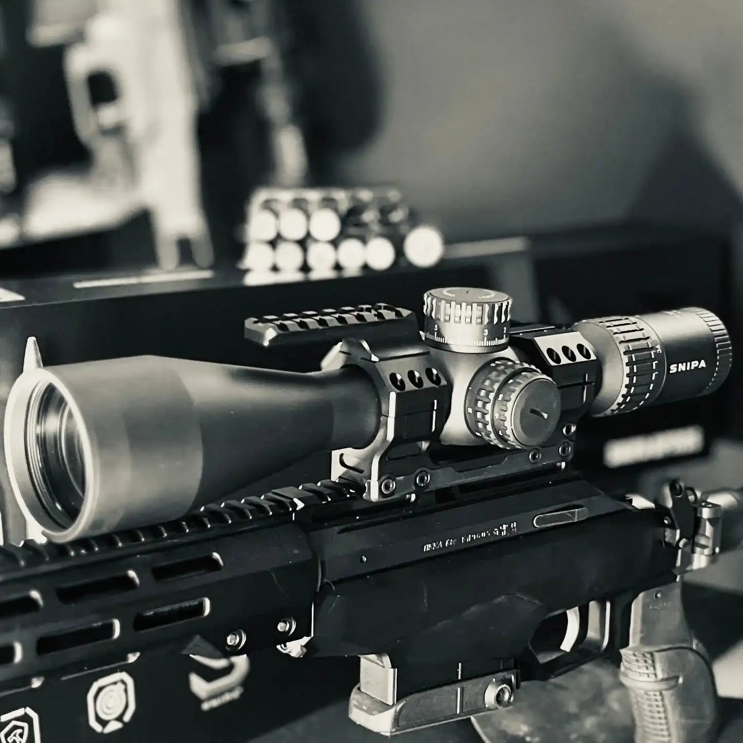 SNIPA™ WOLF ICE 6–36×56 FFP Tactical Rifle Scope – ED Lens | Illuminated MRAD Reticle, 34mm Tube, IPX7 | Tactical Mount & Sunshade Tube Included