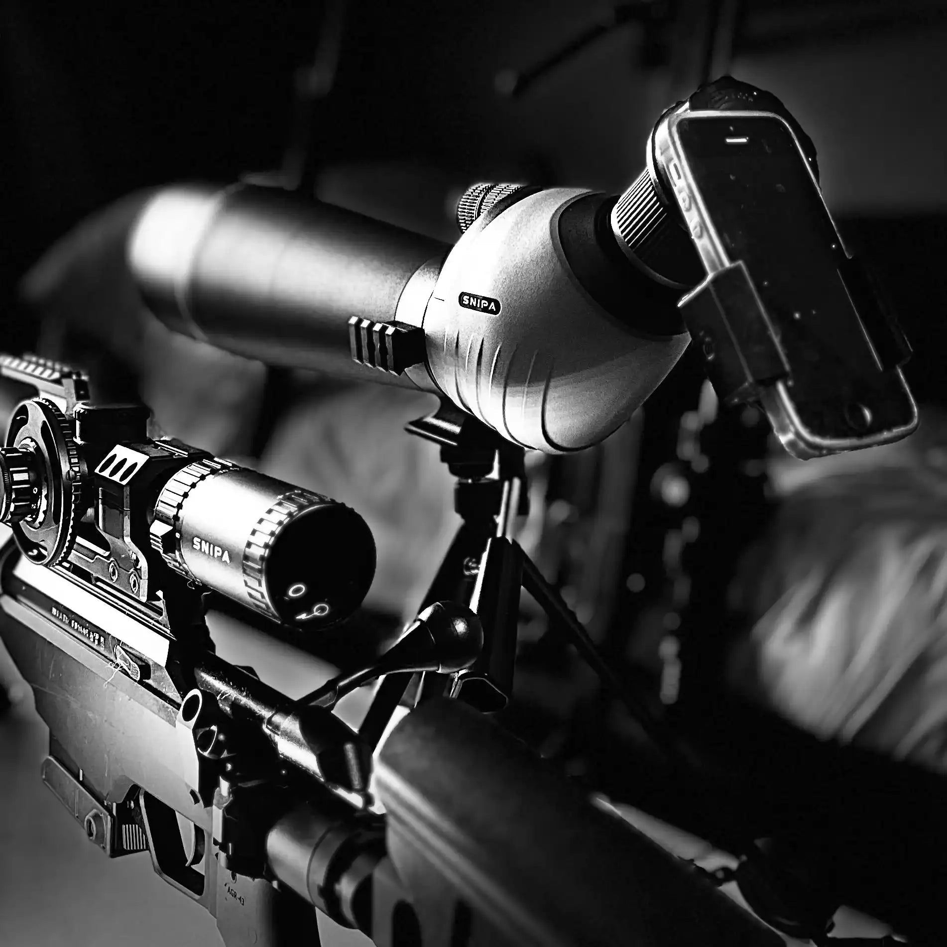 SNIPA™ NorthWatch HD 20–60×80 AE Spotting Scope – BAK4 Prism, Waterproof, Dual Focus – Tripod, Phone Adapter & Carrying Bag – Tactical Scope for Target Shooting & Wildlife