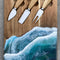 Bamboo Charcuterie Board Ocean Inspired 14