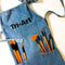 Tri-Art Artist Apron – 100% Cotton Denim, Adjustable Neck, Handy Pockets, One Size Fits Most Adults, Durable & Comfortable