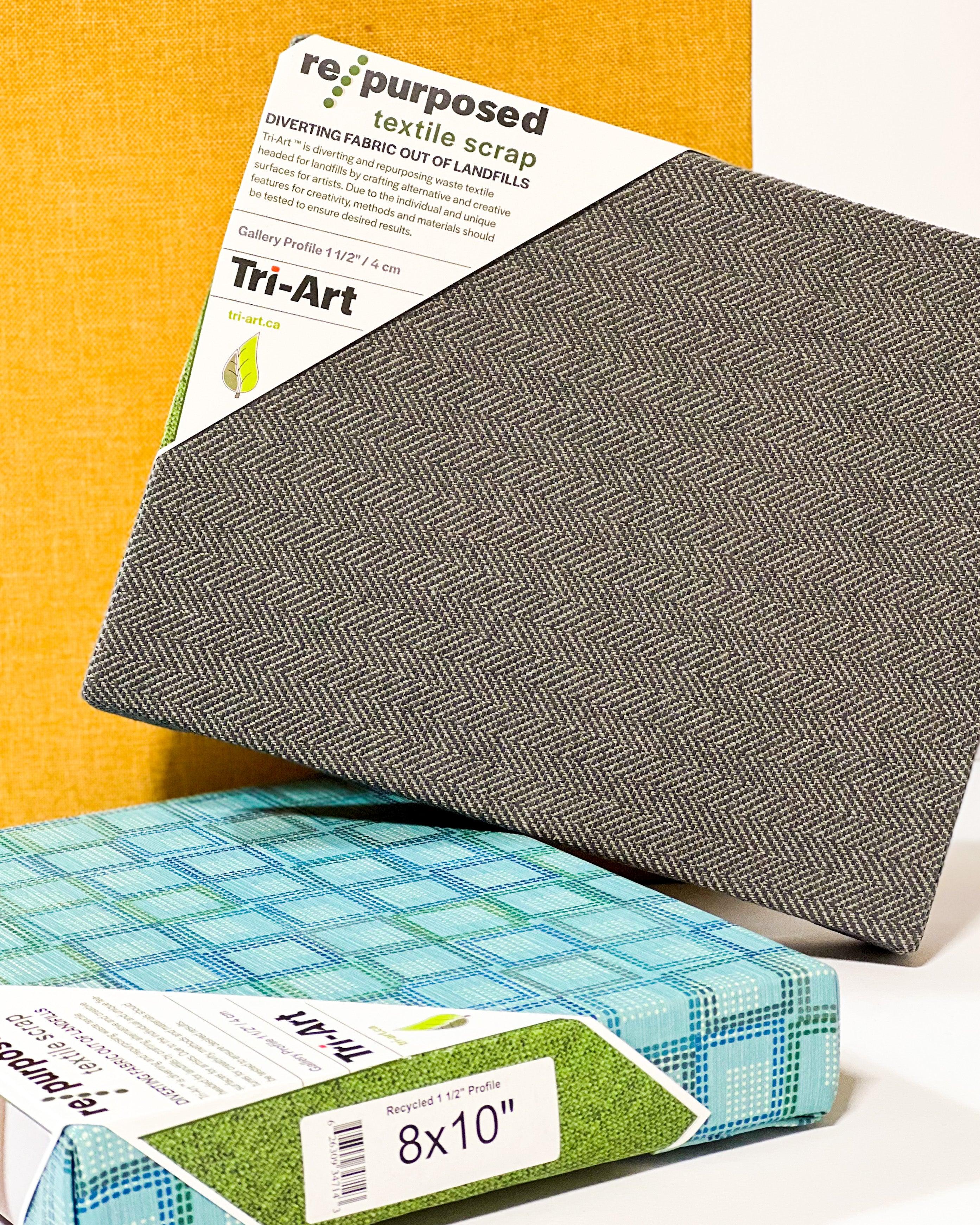 Tri-Art Re/purposed Stretched Canvas 