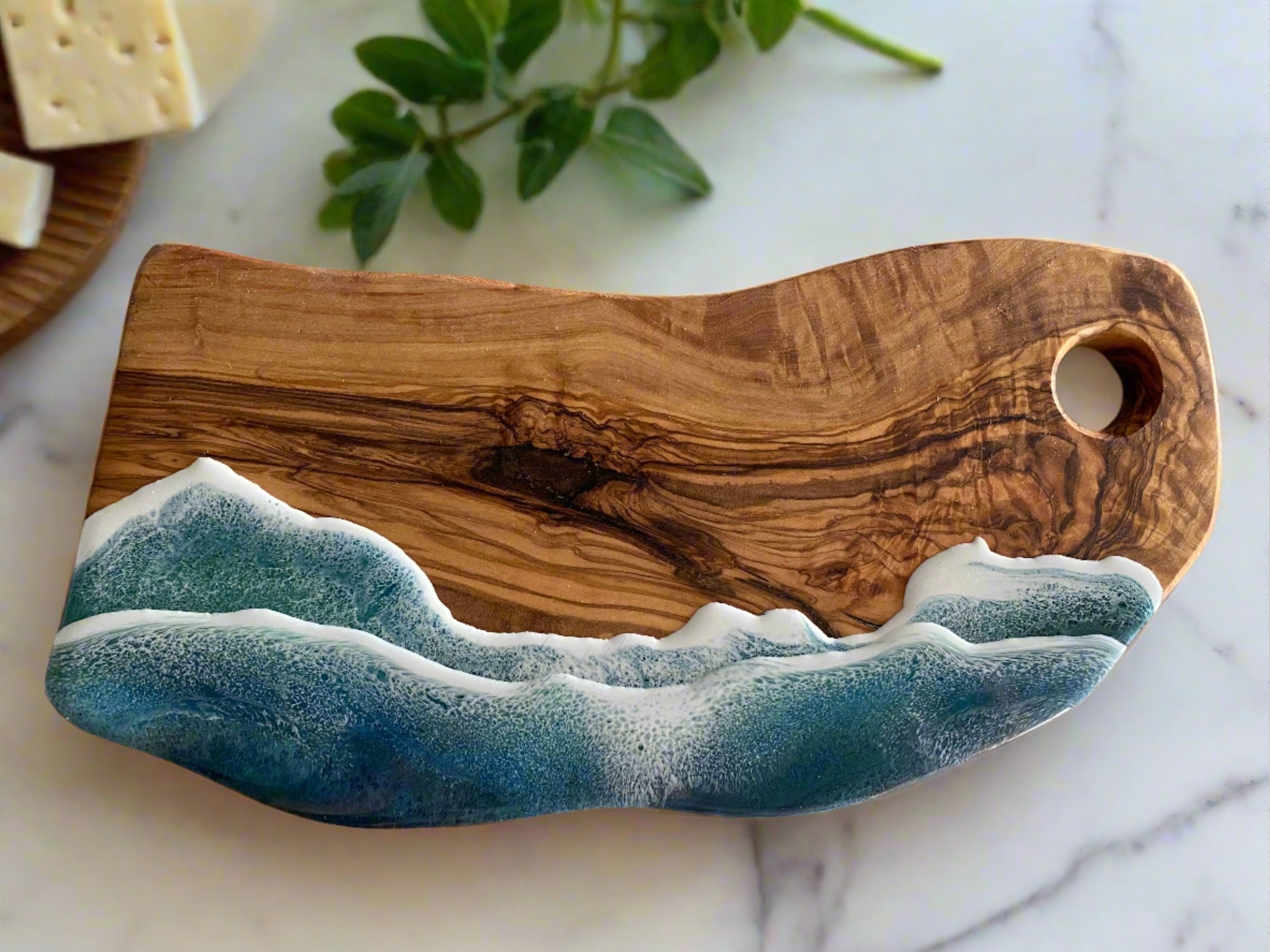 Olive Wood Charcuterie Board 