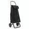 Folding Shopping Cart, Rolser I-Max MF Convert 2, Aluminum, Black