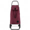 Folding Shopping Cart, Rolser I-Max MF Convert 2, Aluminum, Burgundy