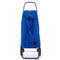 Folding Shopping Cart, Rolser I-Max MF Convert 2, Aluminum, Sapphire Blue