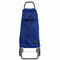 Folding Shopping Cart, Rolser I-Max MF Logic, 2-Wheel, Aluminum, Sapphire Blue