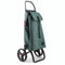 Folding Shopping Cart, Rolser I-Max Logic RSG, Aluminum, Pine Green