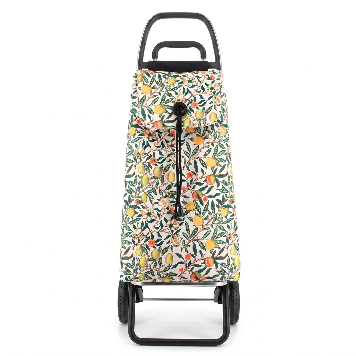 Folding Shopping Cart, Rolser I-Max Convert 2, Aluminum, Fruit Print