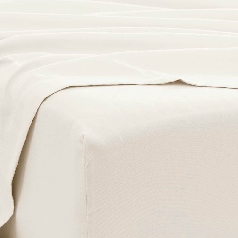 Queen size Ivory Beige 6-Piece Wrinkle Resistant Microfiber/Polyester Sheet Set - Free Shipping 