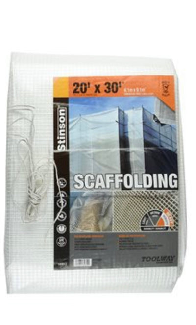 SCAFFOLD LENO TARPAULIN (NET) 20 ft. X 30 ft. 