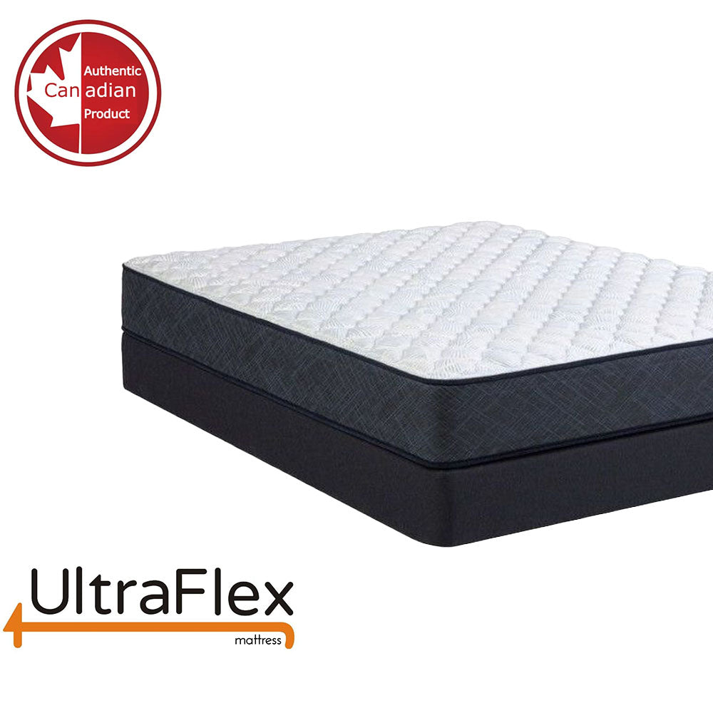 UltraFlex RADIANCE - High-Density Natural Blend Foam Encasing, CoolTemp Cooling Gel, Eco-Friendly Orthopedic Mattress With Multiple Spinal Support Zones (Made in Canada) 