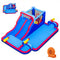 Inflatable Bounce House with 2 Water Slides and 3 Water Cannons With 680W Blower