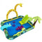 Inflatable Play Center Jungle Animal Spray Pool with Slide Giraffe-shaped Sprinkle