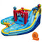 Inflatable Water Park with Splash Pool, 50 Ocean Balls and 750W Blower