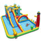 Inflatable Water Slide Giant Water Park with Long Slide Jumping Area