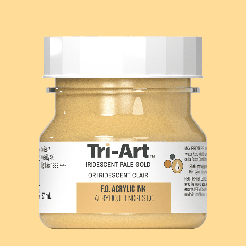 Tri-Art Ink - Iridescent Pale Gold - 37mL 
