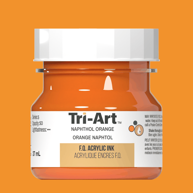Tri-Art Ink - Naphthol Orange - 37mL 