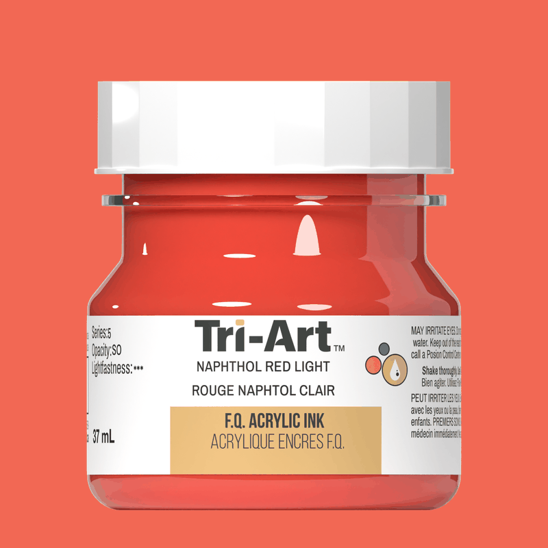 Tri-Art Ink - Naphthol Red Light - 37mL 