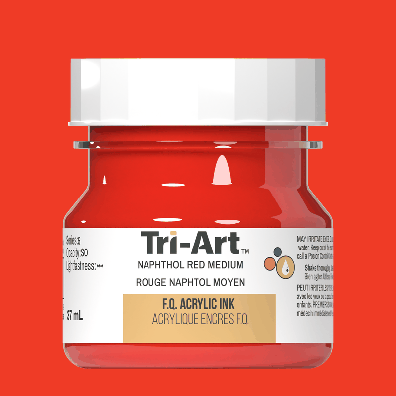 Tri-Art Ink - Naphthol Red Medium - 37mL 