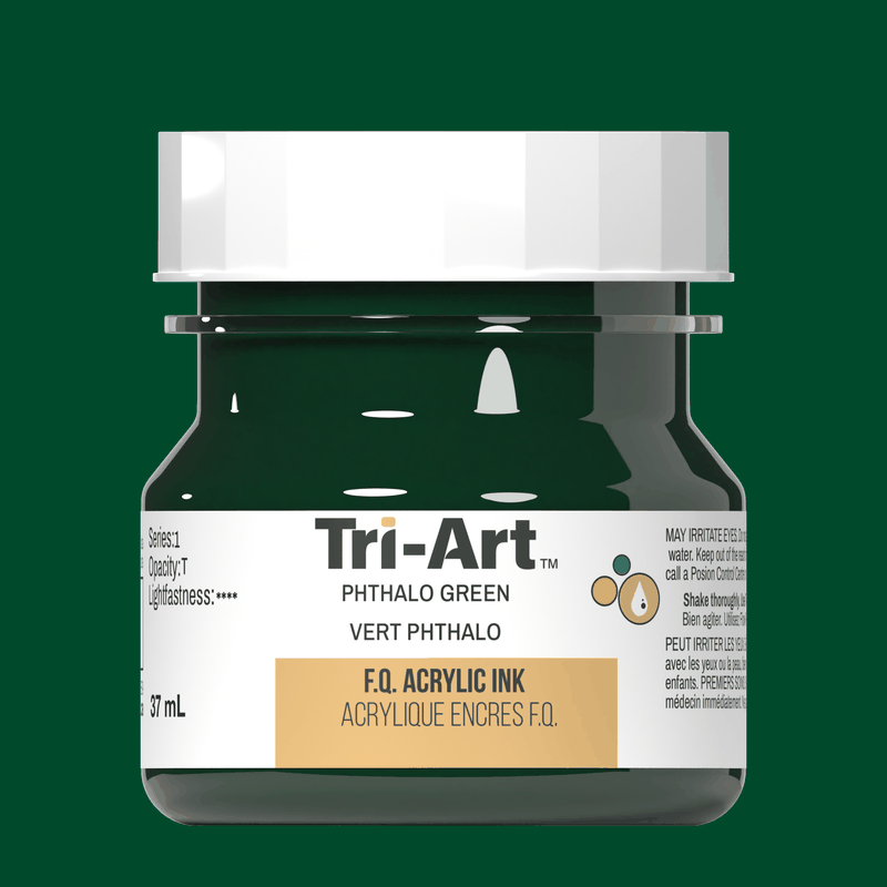 Tri-Art Ink - Phthalo Green - 37mL 