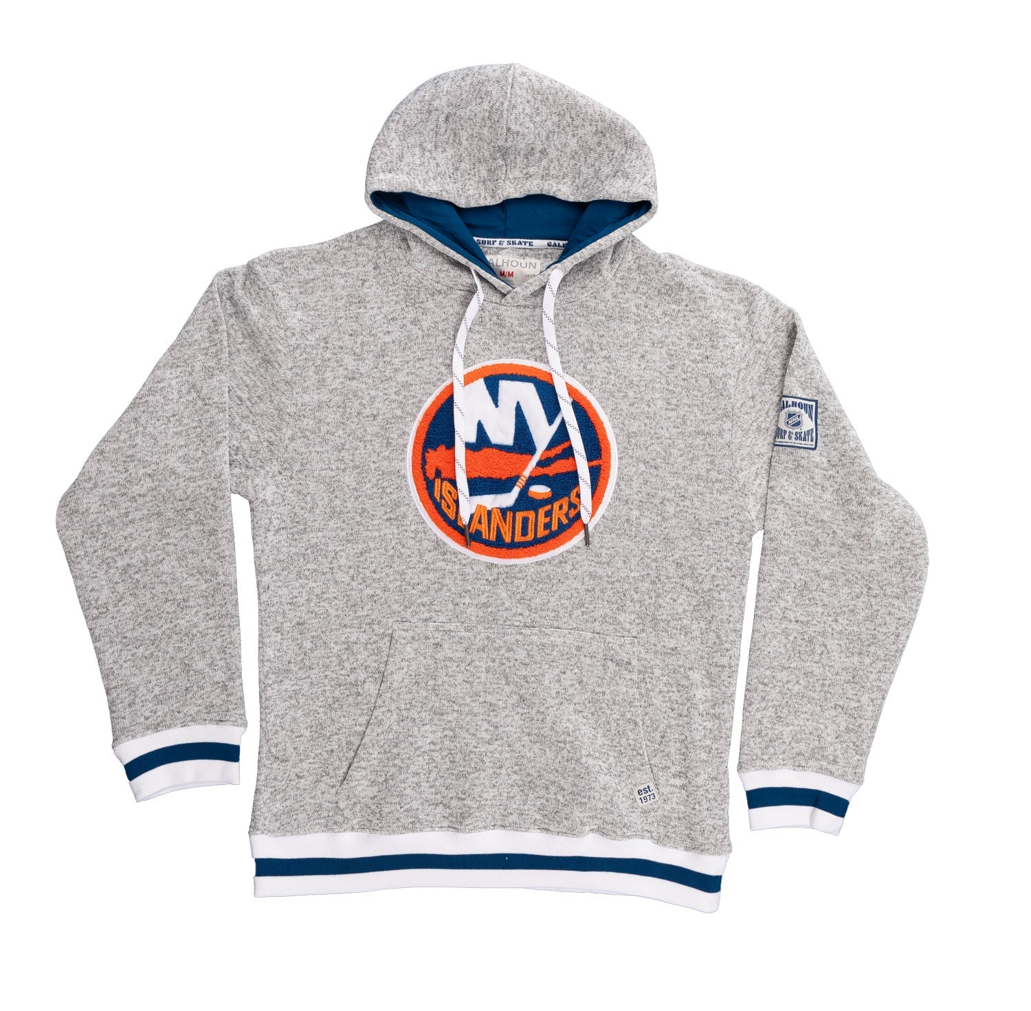 New York Islanders "Muskoka Style" Premium Chenille Woven Logo Hoodie 