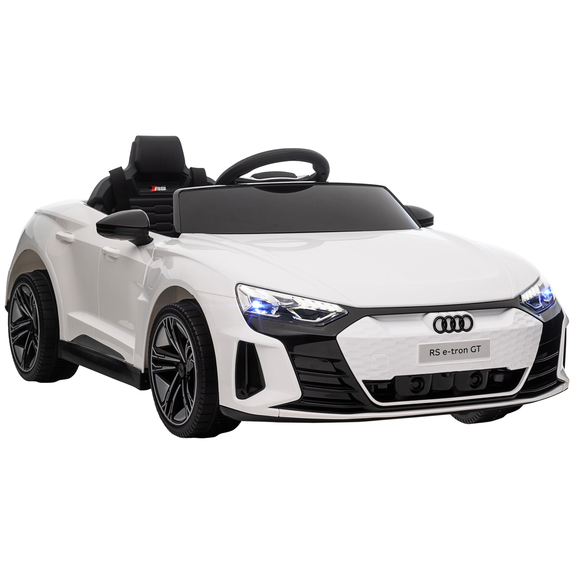Aosom Electric Kids Ride-On Car - 12V with Remote Control, 3.1 MPH, Suspension System for Boys & Girls Aged 37-60 Months 