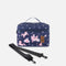 Lunch Box Navy Unicorn Print
