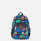 Little Kids Backpack Navy Dinosaur Print