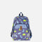 Little Kids Backpack Blue Printed Dinos