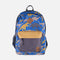 Kids Backpack Blue Dinosaur Print