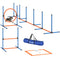 Dog Agility Training Equipment, 5PCS Dog Obstacle Course Starter Kit with Carrying Bag
