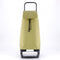 Folding Shopping Cart, Rolser Jet Tweed Joy, Aluminum, Sage Green